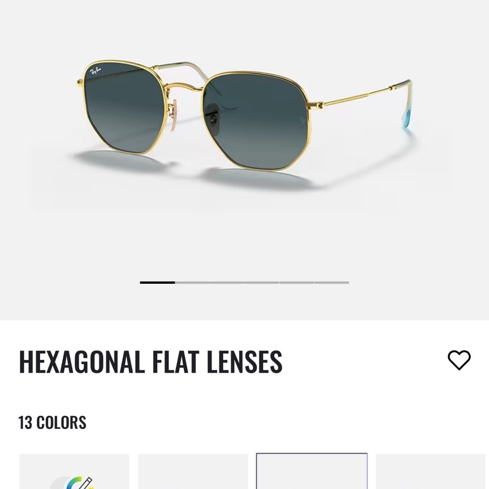 Ray Ban Hexagonal Sunglasses